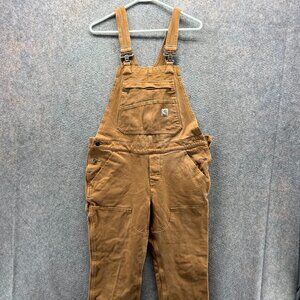 Carhartt Tan Jumpsuit Rugged Canvas Design